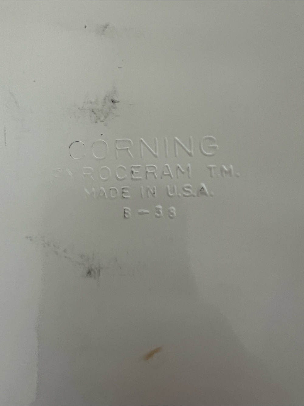 Corningware White Ceramic Bakeware Piece 10” square - Picture 4 of 5